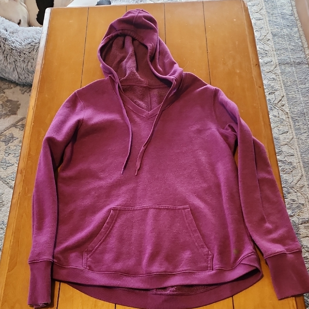 Purple Hooded Sweatshirt